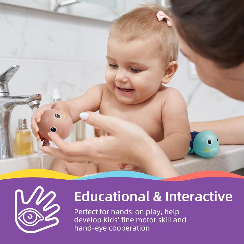 SplashBuddy – Adorable Wind Up Bath Swimming Toy