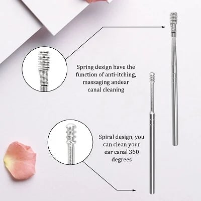 SafeClean – Stainless Steel Ear Care Kit
