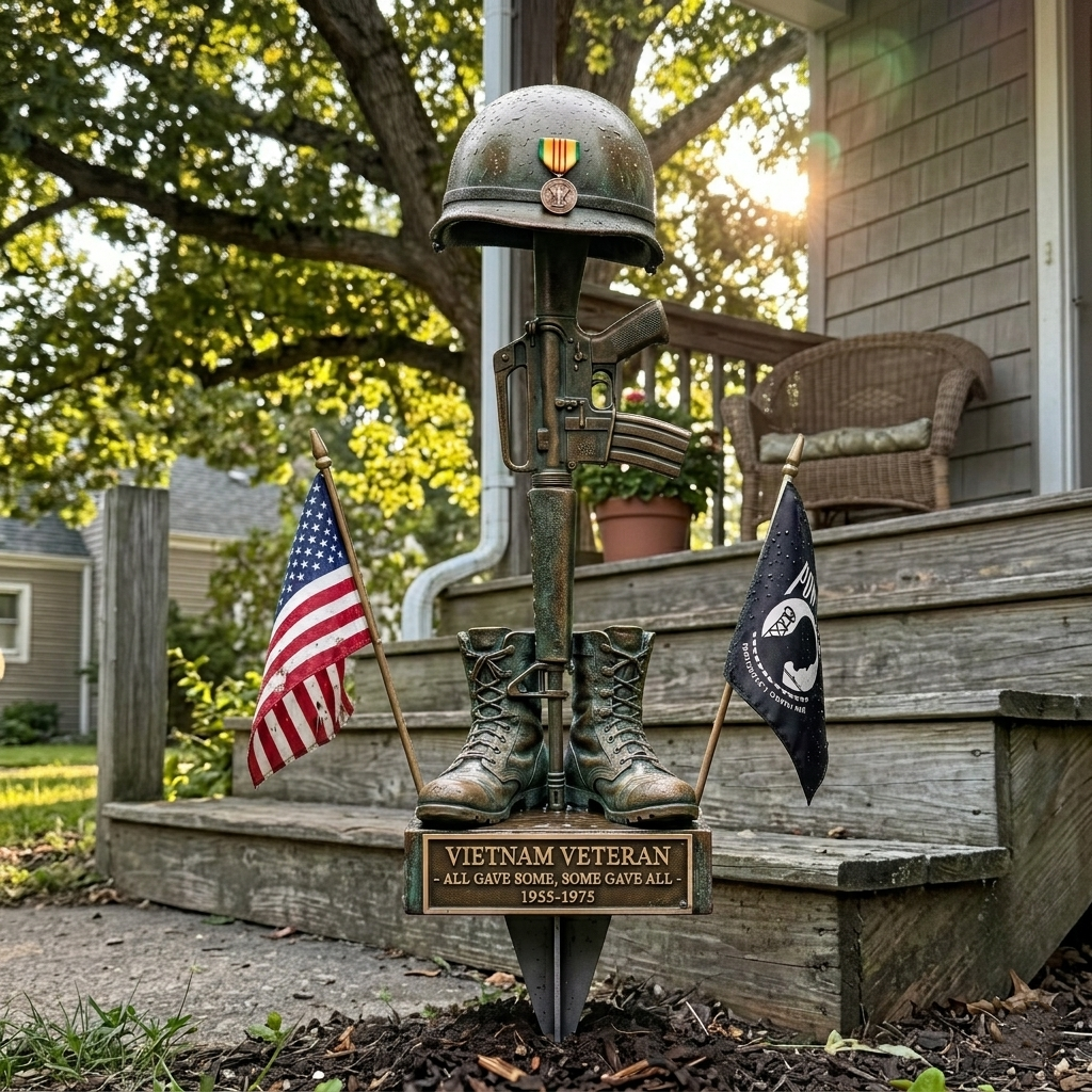 🏆Last Day Promo: 49% OFF 🎖️-Vietnam Veteran Tribute Garden Stake - ✈️Buy 2 Free Shipping Today!