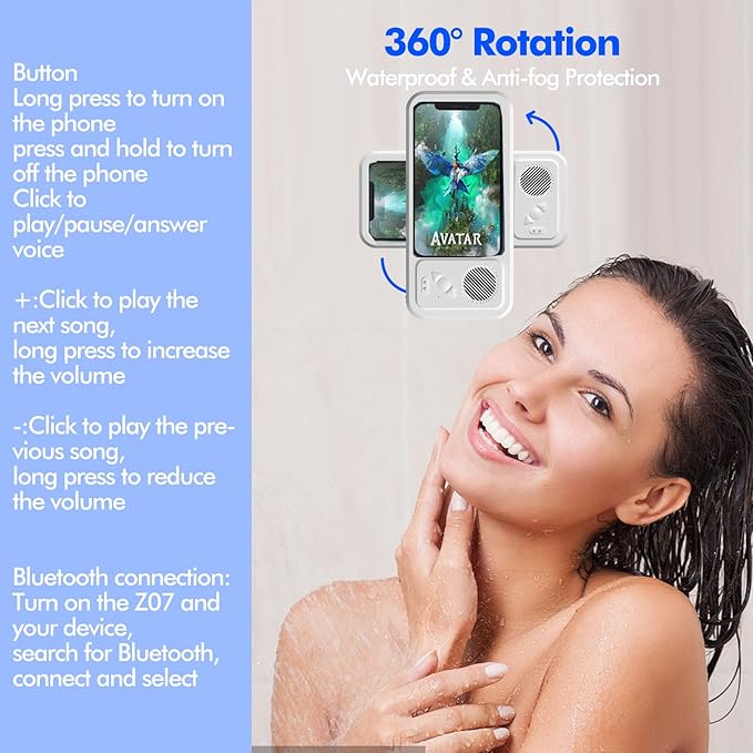 BathBeat - Multi-Angle Shower Entertainment