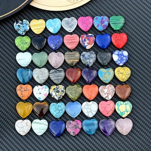 LoveGems - Heart Shaped Crystal Stones (30PCS)