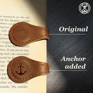 MagniMark -  Multifunctional Magnetic Leather Bookmark