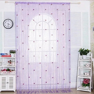 FloralGrace | Multi-Purpose Decorative Rose Curtains