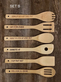SpoonFun - Ultimate Funny Wooden Spoon Set