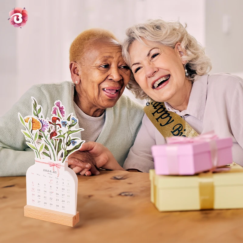 FloralGlow - 2025 Blooming Flower Calendar