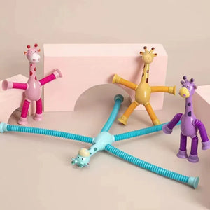 GiraffeStretch – Fun Telescopic Suction Toy
