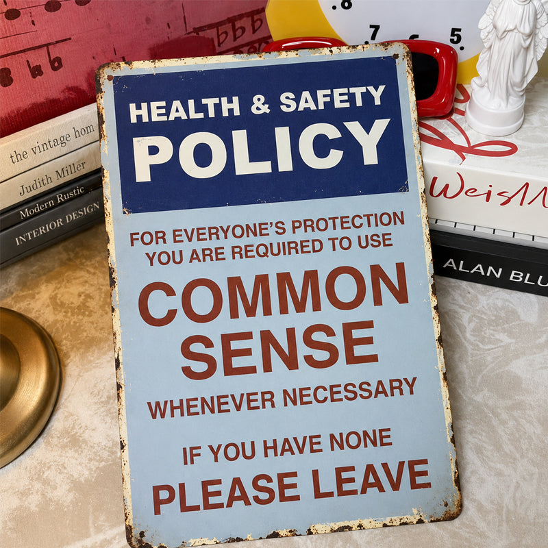 WittyWall – Common Sense Policy Sign