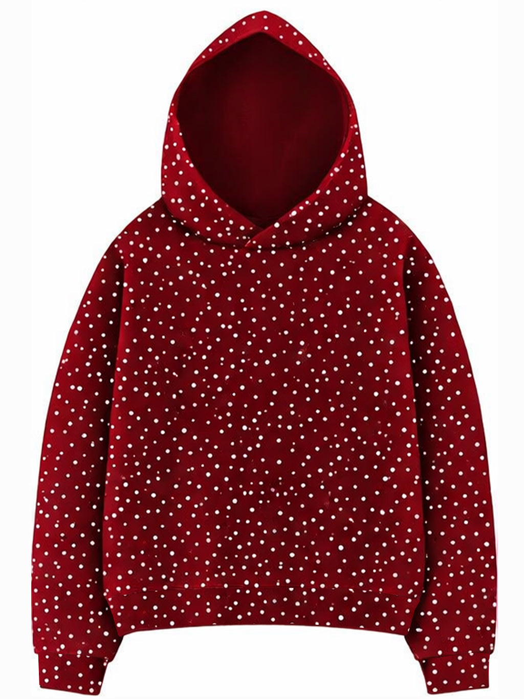 SparkleWear – Glitter Long Sleeve Hoodie