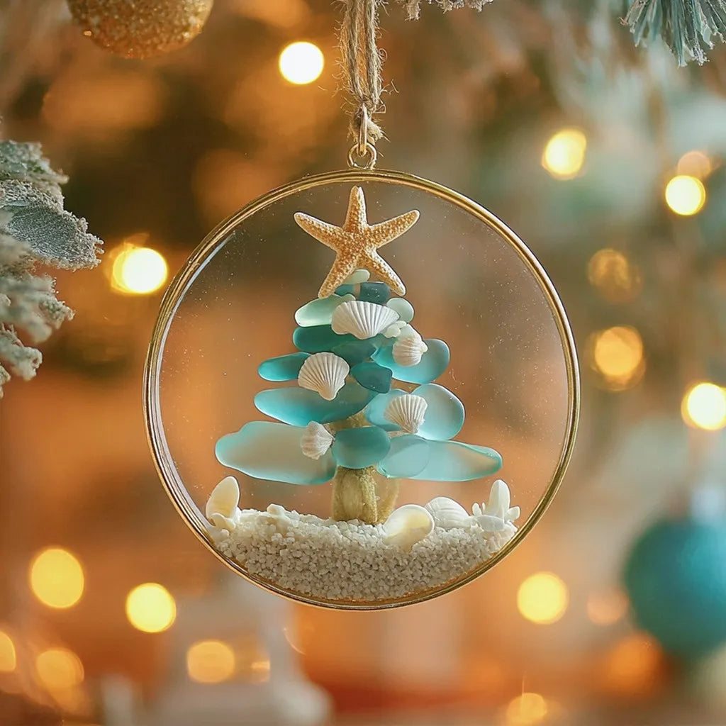 SeaGleam – Coastal Christmas Ornament
