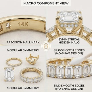 Lumière – Classic Emerald Cut Luxury Diamond Ring