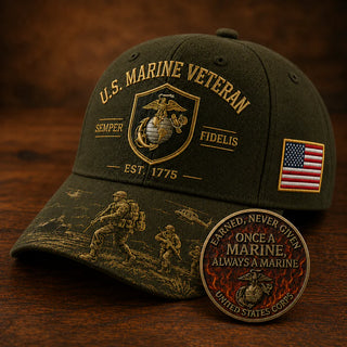 PatriotCrest – faithful  Marine Legacy Cap
