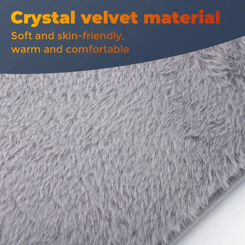 3 Levels Electric Graphene Heating Pad Cold - Proof Uterine Belt Cold - Proof Hand Waist Warming Pad USB Recharging Abdominal Warmer - Ammpoure