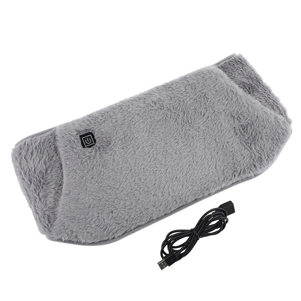3 Levels Electric Graphene Heating Pad Cold - Proof Uterine Belt Cold - Proof Hand Waist Warming Pad USB Recharging Abdominal Warmer - Ammpoure