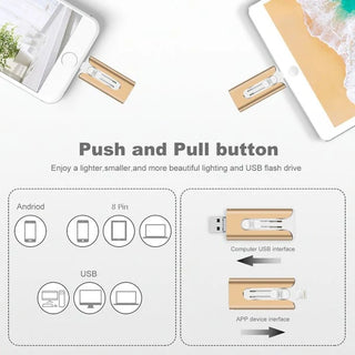 DataBridge – 4 in 1 Phone & Computer USB Drive