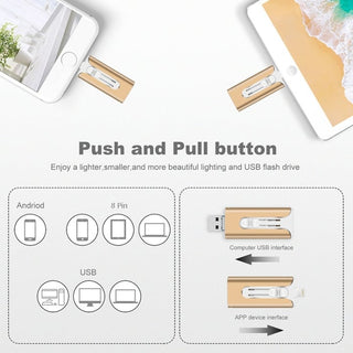 DataBridge – 4 in 1 Phone & Computer USB Drive
