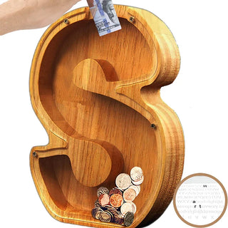 SmoothSaver - Handcrafted Wooden Piggy Bank