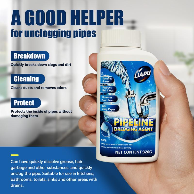 FlowRevive – Multifunctional Drain Cleaning Powder