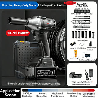 PowerDrive – Heavy-Duty Brushless Electric Wrench