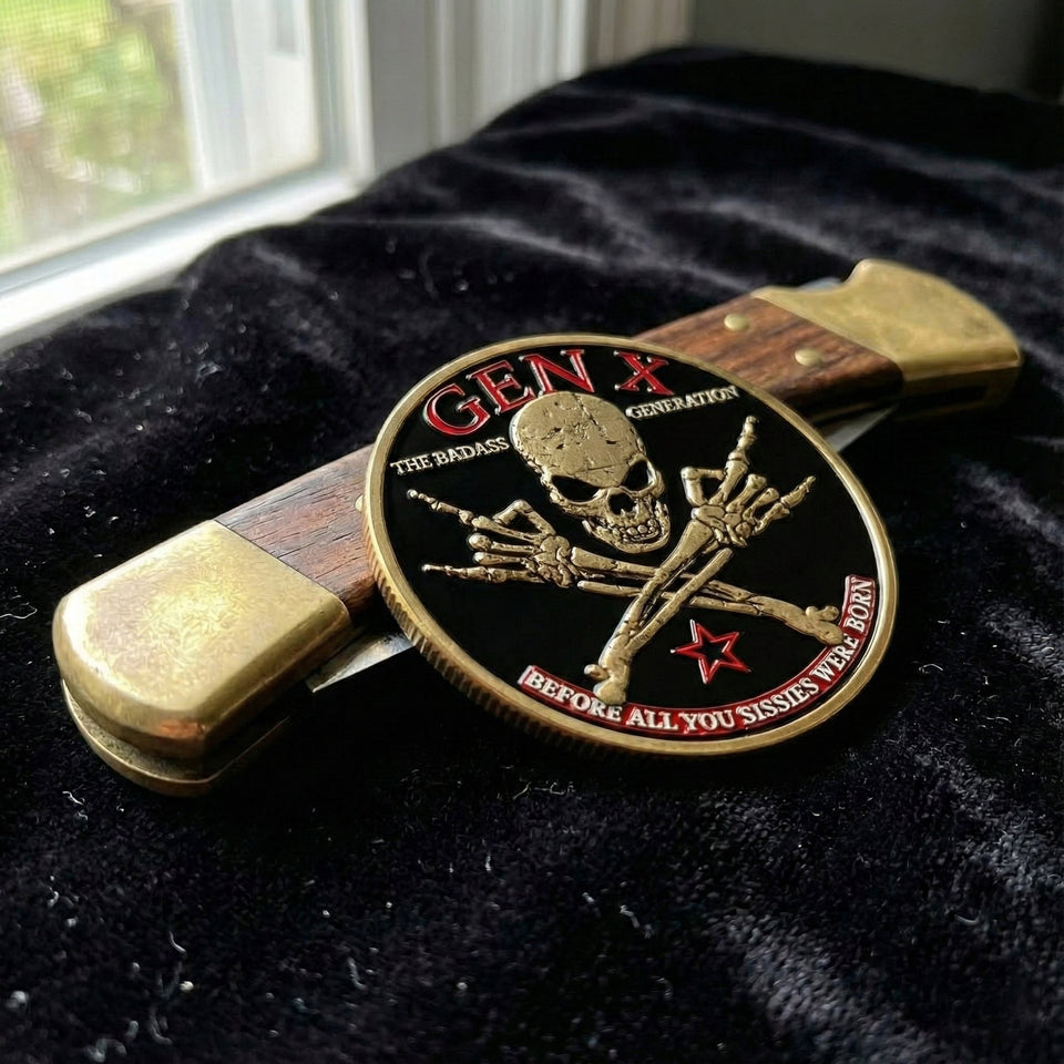 🏆Flash Sale 60% OFF🪙GEN X Coin – The Ultimate Tribute to the Badass Generation 💀🔥