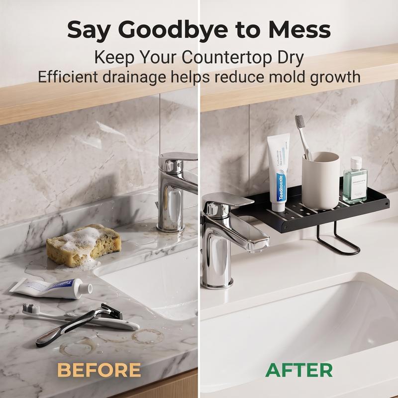 SpaceLedge – Adjustable Multi Room Countertop Shelf