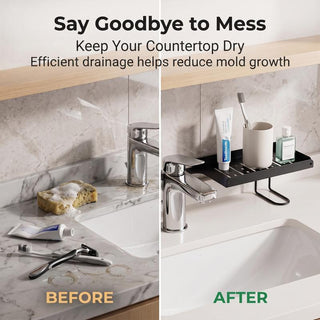 SpaceLedge – Adjustable Multi Room Countertop Shelf