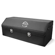 AutoNest - Elegant Leather Trunk Organization System