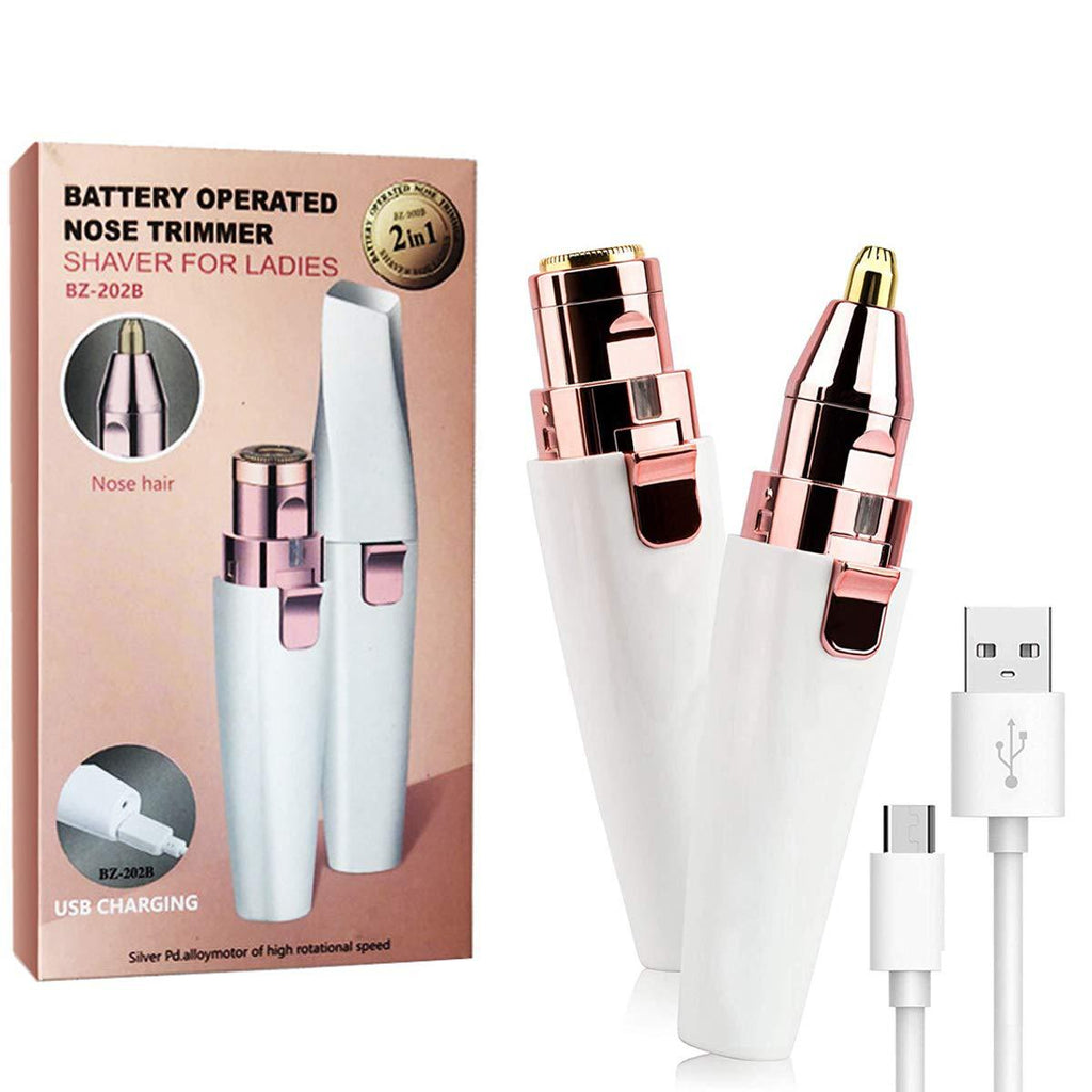 GlowTrim – 2-in-1 Facial Hair Remover