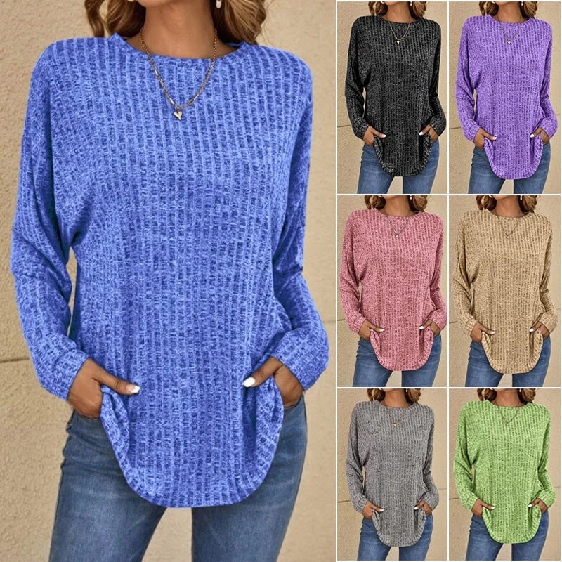LunaWear – Effortless Casual Long Sleeve Top
