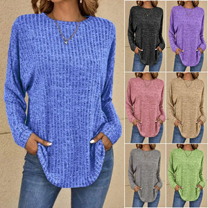 LunaWear – Effortless Casual Long Sleeve Top