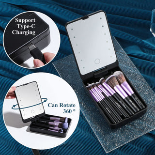 FlickerFlair - LED Brushes for Effortless Travel Glam