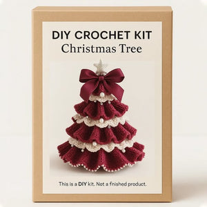 TwinkleStitch – Handmade Crochet Holiday Tree Set
