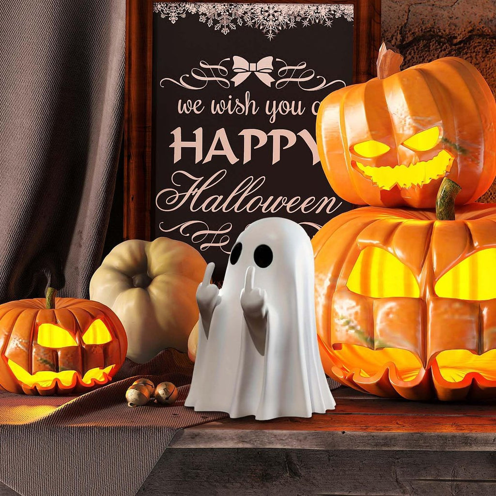 Ghoulie - Playful Resin Ghost Statue