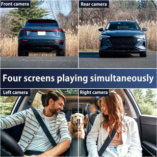 RoadShield - Pro Fleet 1080P Dash Cam – Front, Rear & Side Coverage