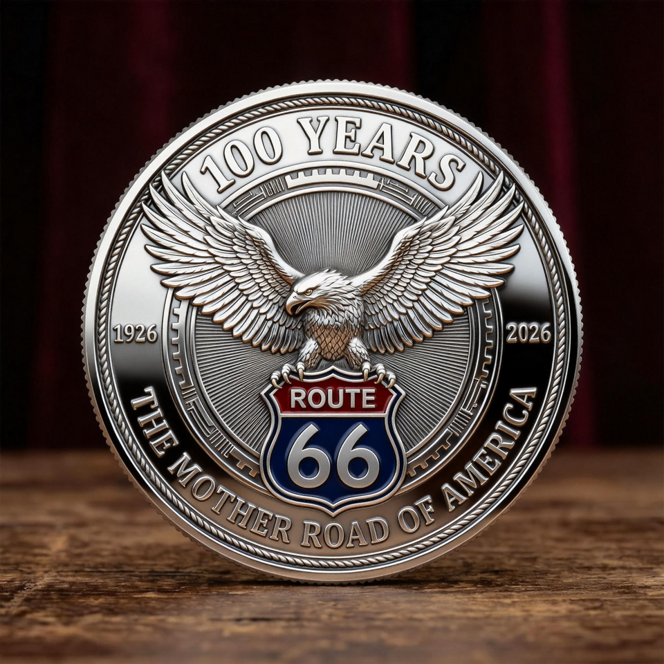 FreedomHighway – Route 66 100-Year Commemorative Coin