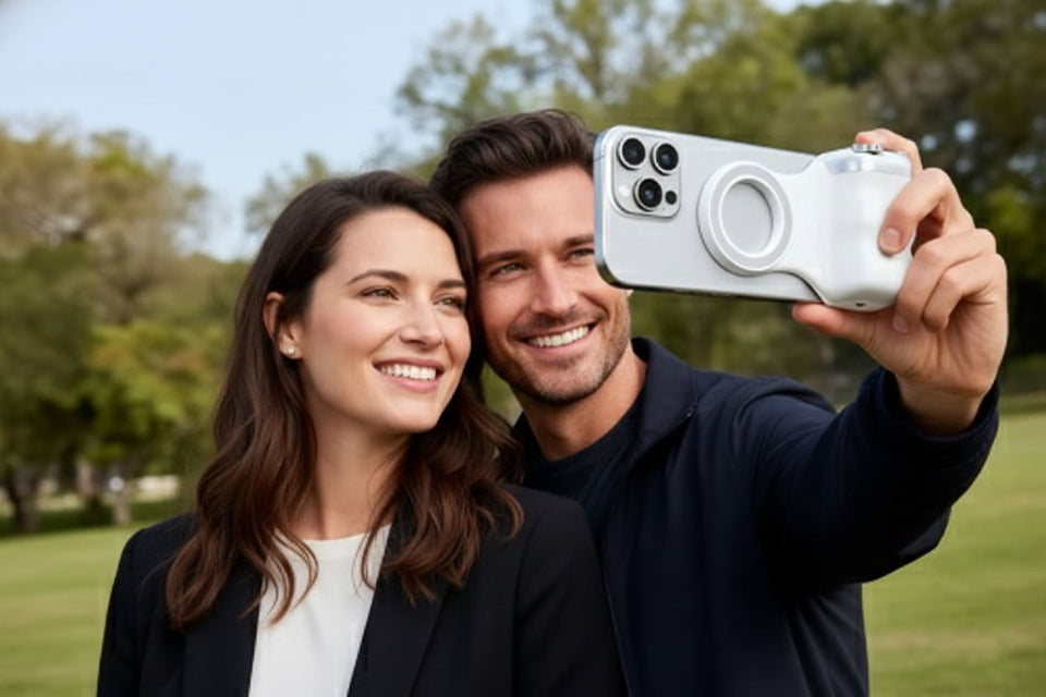 PixMate - Magnetic Grip Selfie Light – Illuminate & Capture Magic