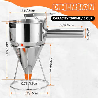 DoughDrip – Precision Batter Control Dispenser