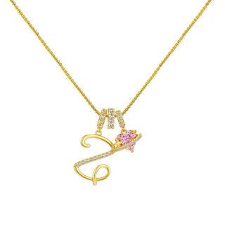 InitialGlow – Personalized Letter Necklace