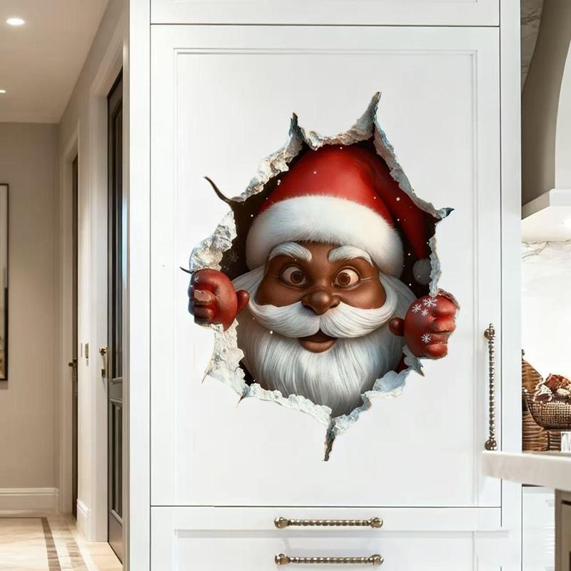 FestiveFun – 2D Creative Christmas Wall Stickers