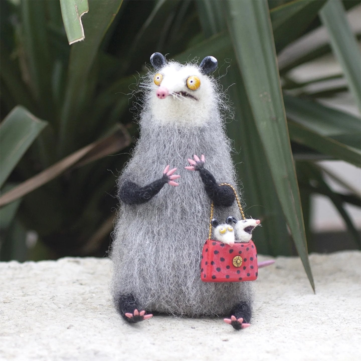 TinyMuse – Cute Felt Cat Unique Gift Ornament