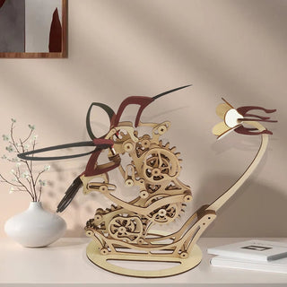 WoodWhirr – 3D Mechanical Wooden Hummingbird