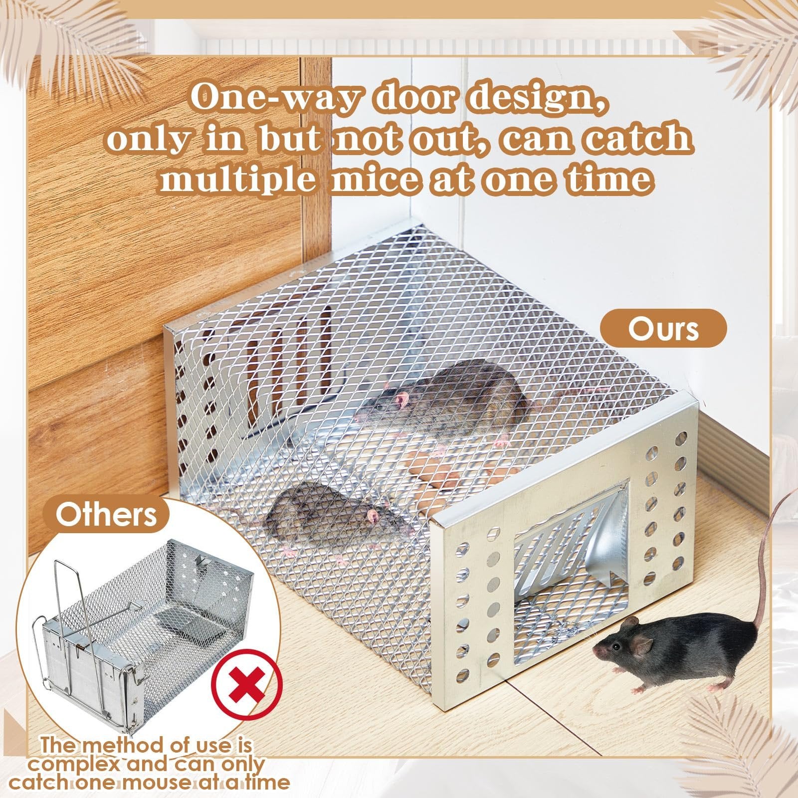 SafeCatch – Humane Live Mouse Trap