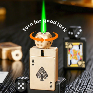 DiceSpark – Rotating Dice Lighter for Stress Relief