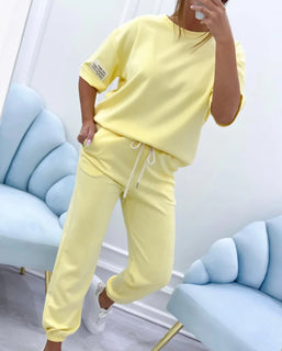 CasualCharm - Relaxed Cotton-Linen Outfit