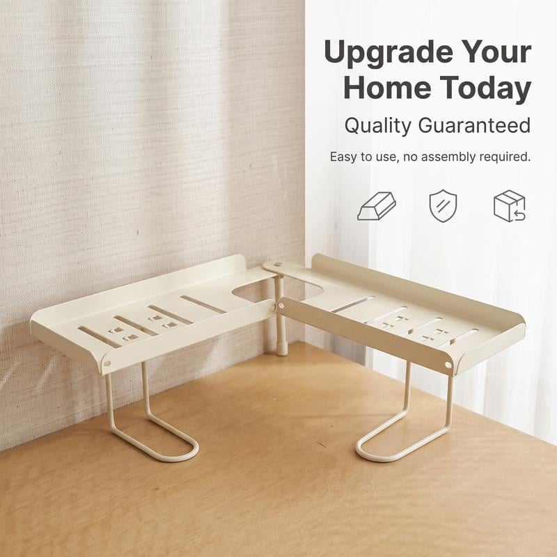 SpaceLedge – Adjustable Multi Room Countertop Shelf