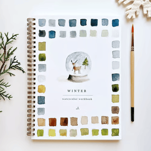 AquaBliss - Beginner Watercolor Learning Book