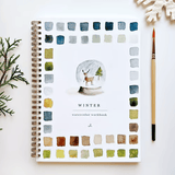 AquaBliss - Beginner Watercolor Learning Book