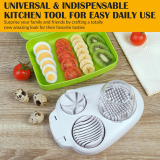 ChefCut Deluxe – Multi-Mode Egg & Snack Chopper