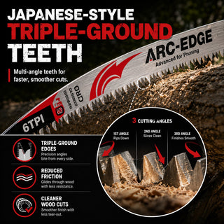 TimberEdge – Curved Pruning Saw Blades