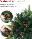 EverGleam – PreLit Weatherproof Christmas Tree Urn Filler