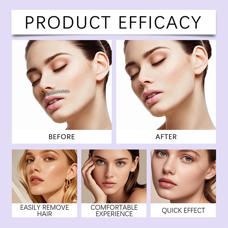 SoftSilk Pro - Painless Facial Hair Remover – Hydrating & Gentle